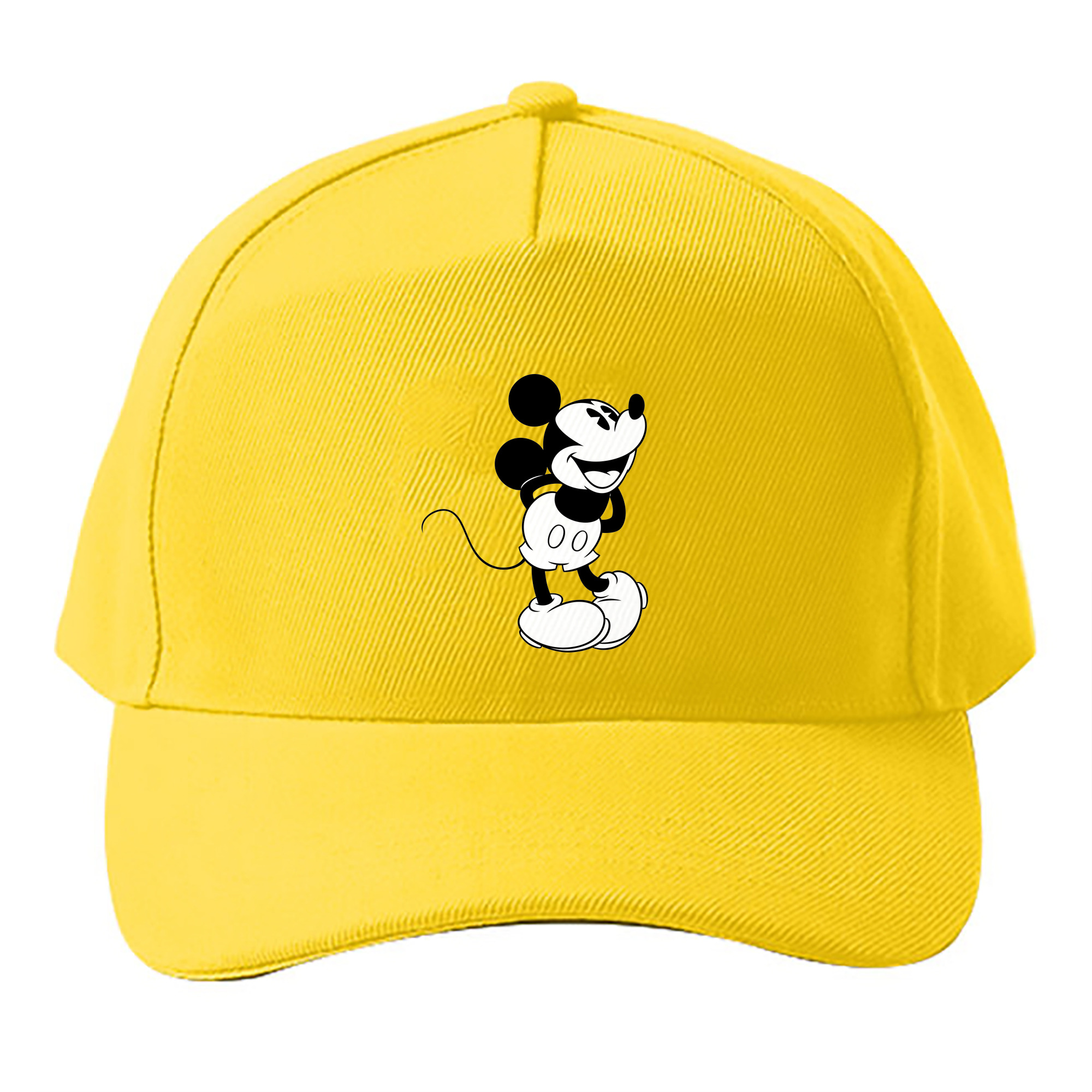 （画像用） ミッキーマウス Mickey Mouse ベースボールキャップ 綿100％ 男女兼用 帽子 スポーツ